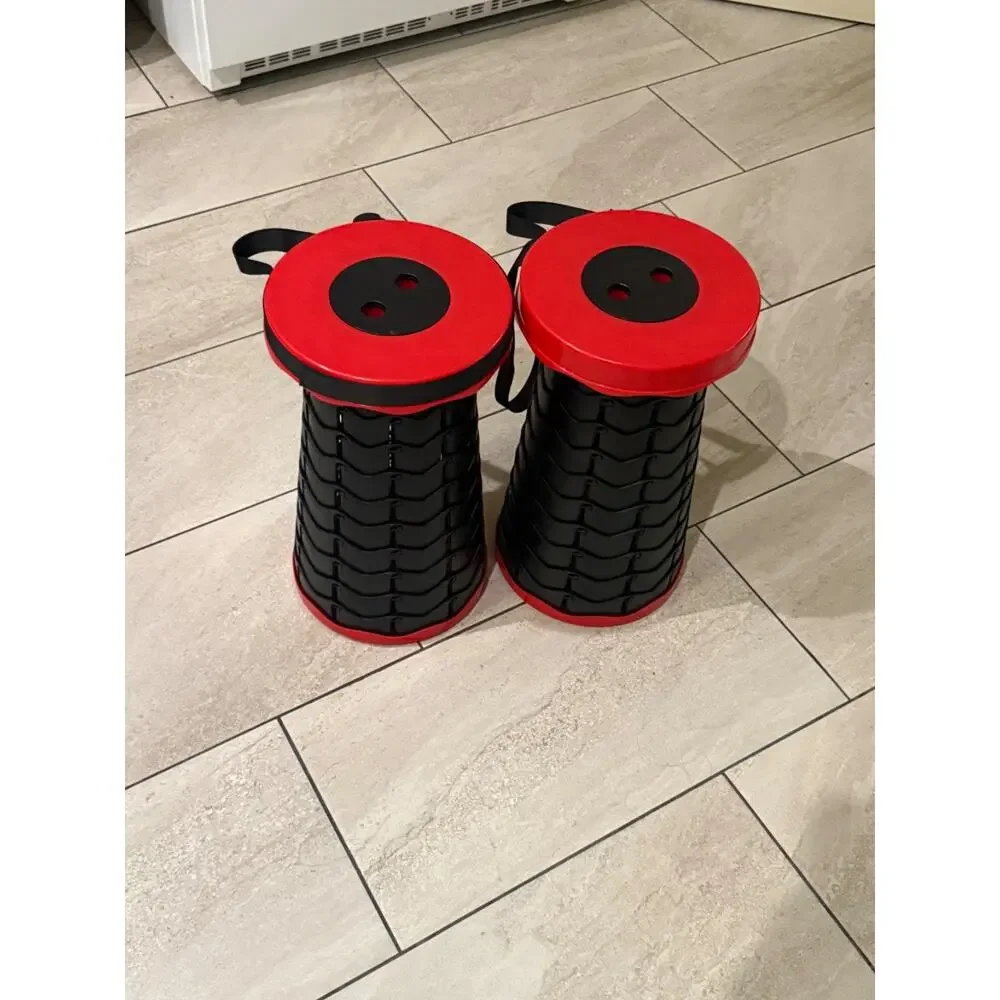 Upgraded Collapsible Stool for Adults, Foldable Portable Retractable Lightweight - Picture 2 of 7
